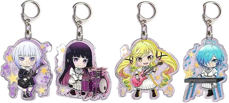 ロックは淑女の嗜みでして アクリルキーホルダー4点セット 楽天Kobo ロックは淑女の嗜みでして」公式サイト